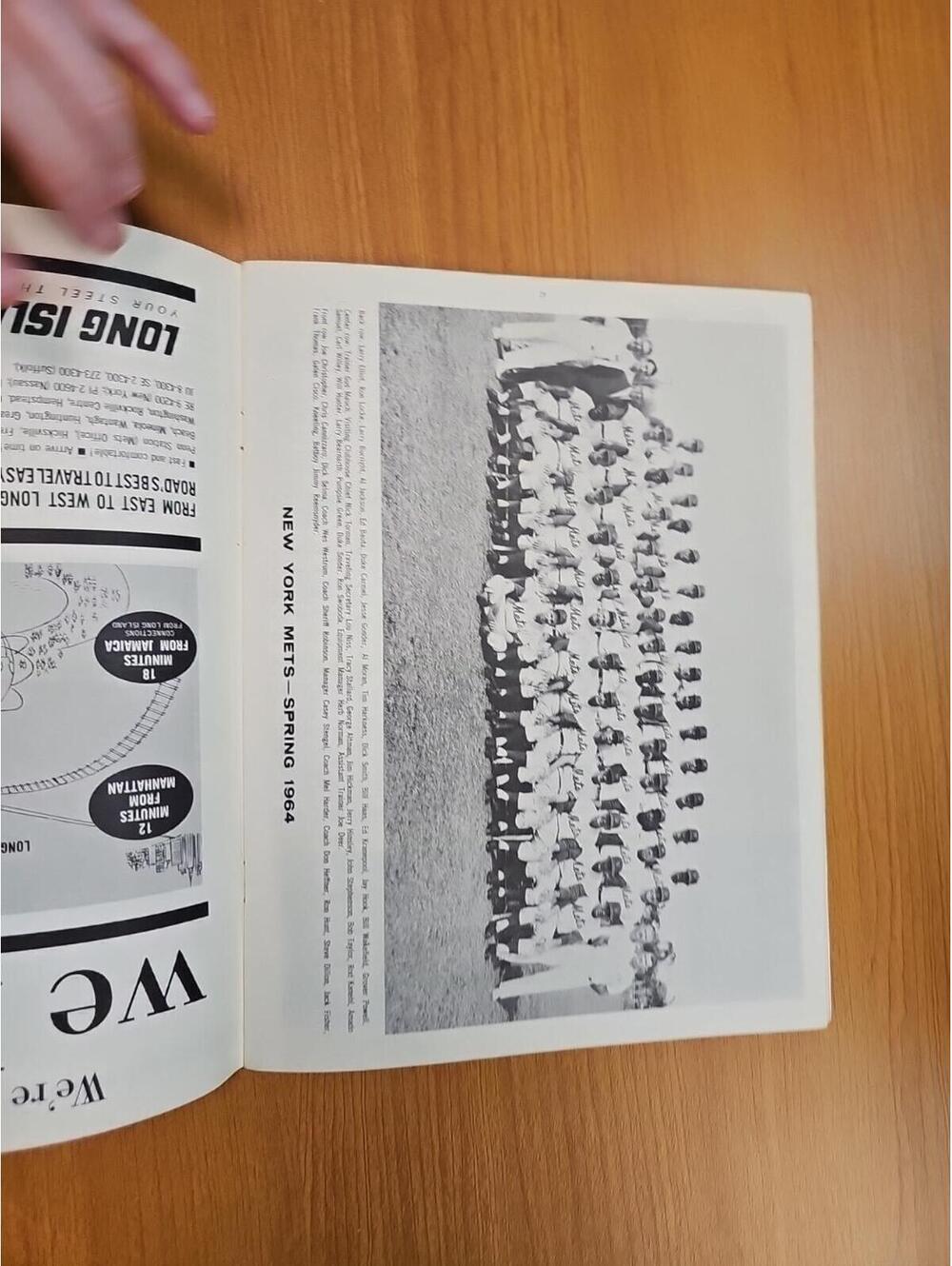 1964 New York Mets Yearbook- First Edition Shea Stadium EXCELLENT CONDITION - Picture 5 of 6